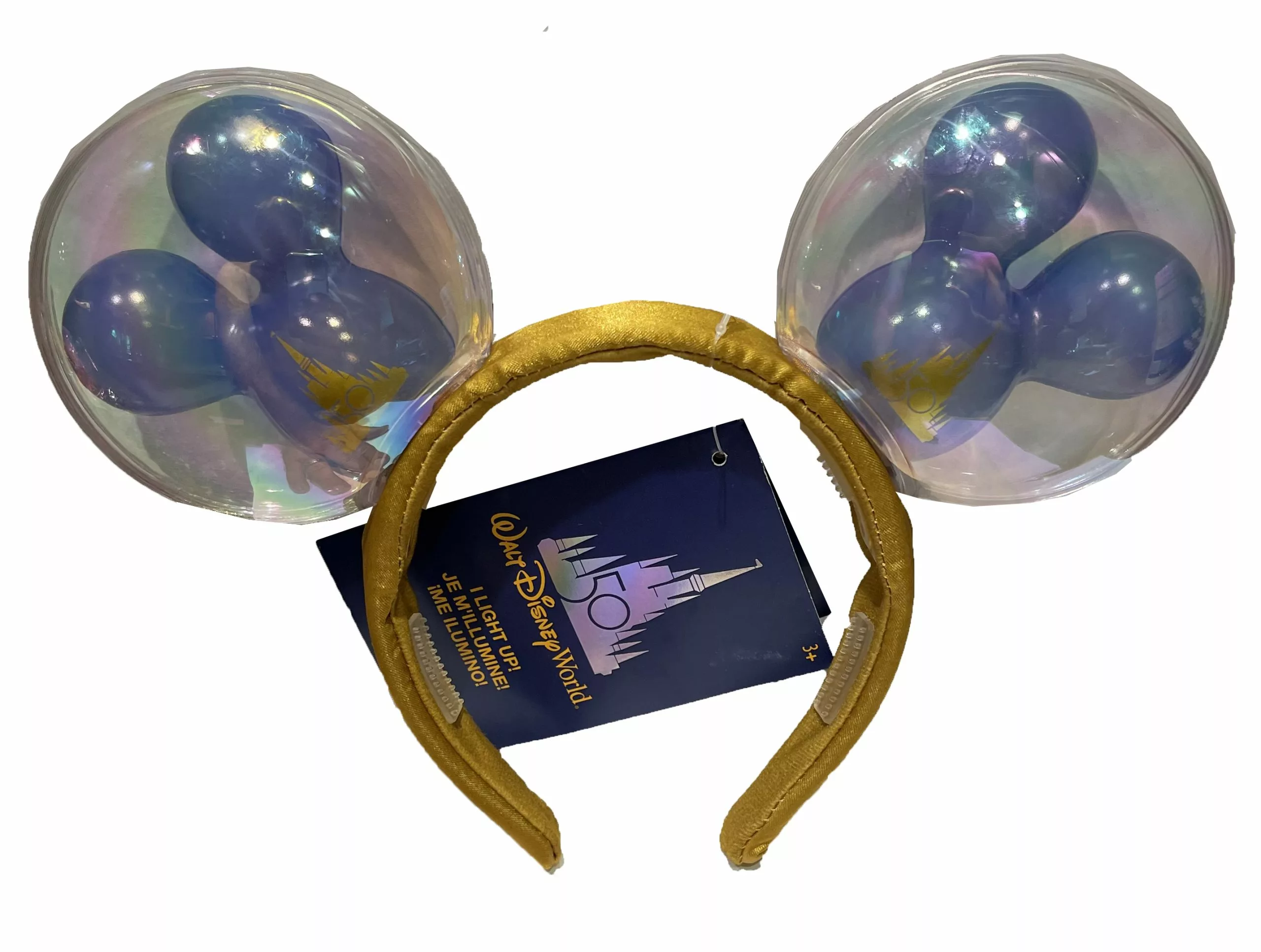 Disney Ears Headband - 50th Anniversary - Mickey Balloons 1 Disney Ears Headband - 50th Anniversary - Mickey Balloons