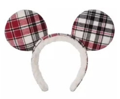 Disney Ears Headband - 2022 Holiday Mickey Mouse Plaid