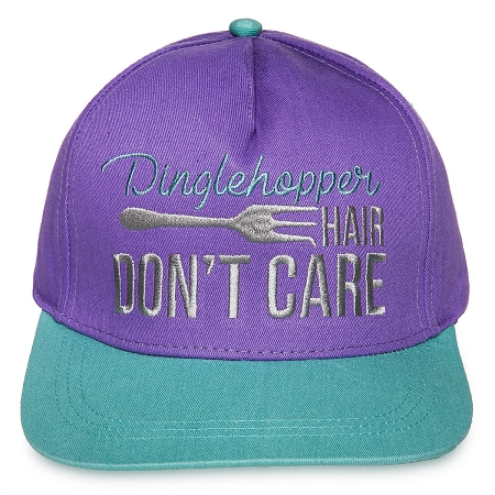 Disney Hat - Baseball Cap - Ariel - Dinglehopper Hair Don't Care 1 Disney Hat - Baseball Cap - Ariel - Dinglehopper Hair Don't Care