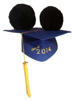 Disney Hat - Ears Graduation Cap - Class Of 2014 - Mortarboard